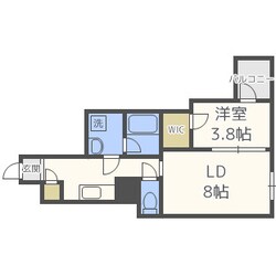 SEST北浜の物件間取画像